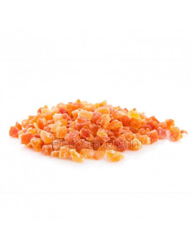 Papaya Natural Deshidratada en dados 250 gr