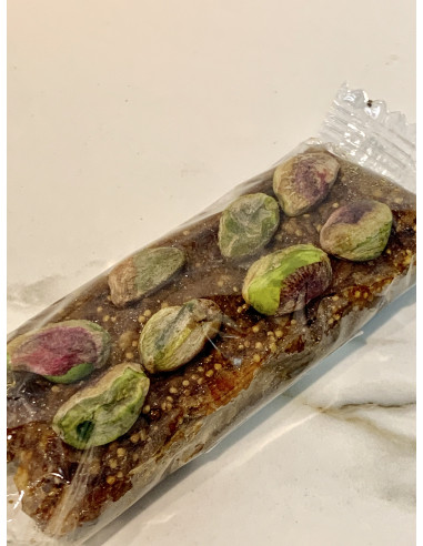 21 Barritas de Higo y Pistacho