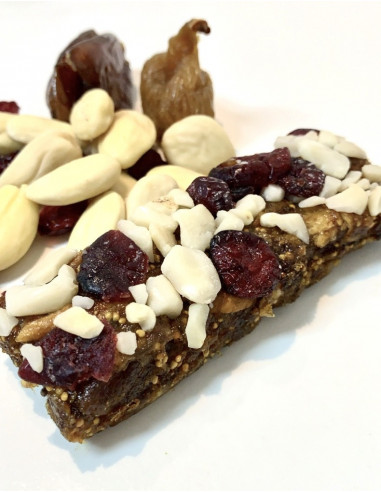 21 Barritas de Higo con Almendra y ARÁNDANO