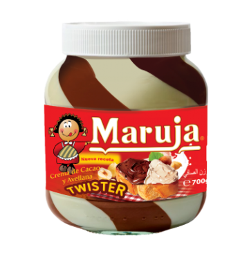 Crema de Cacao y Avellana Twister LA MARUJA 700g
