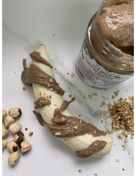 Crema de Avellana CRUNCHY y Cacao  1Kg