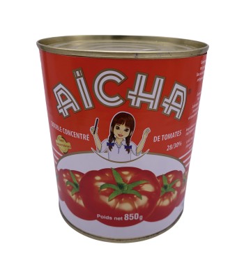 Concentrado de Tomate  AICHA -  LATA 850g