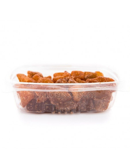 Manzana deshidratada con Canela, bandeja 250 gramos