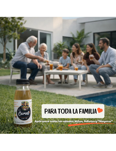 Caroli Bebida Jengibre Canela y Limón (Pack 6 und.) 250ML
