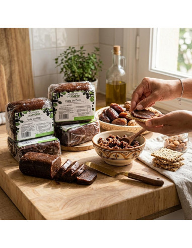 Comprar pasta de datiles al mejor precio online - Frutoseco.com