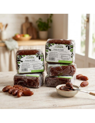 Comprar pasta de datiles al mejor precio online - Frutoseco.com