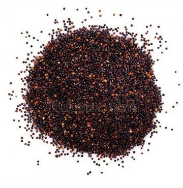 Quinoa Real negra, bolsa 250 gramos.
