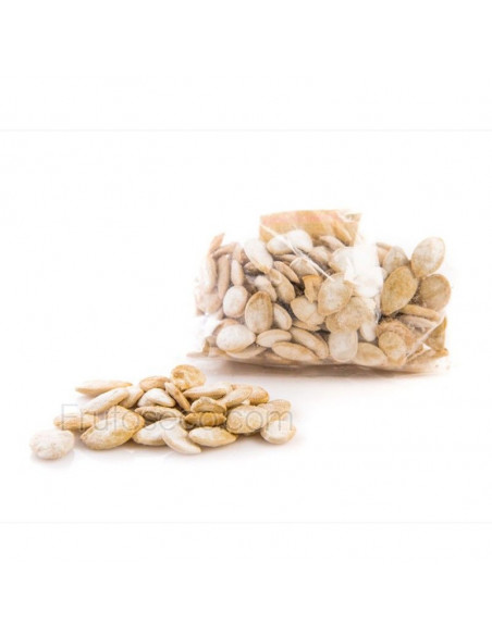 Pipa de Calabaza tostada con sal, bolsa 100 gramos.