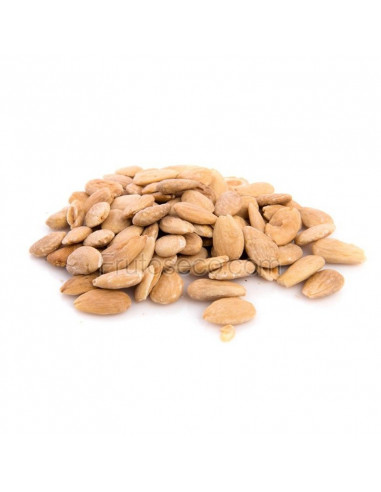 Almendra Comuna Repelada tostada sin sal, bote 500 gramos "envasado al vacío"