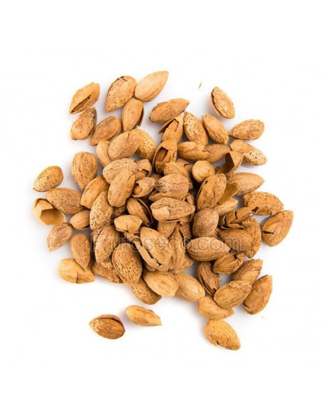 Almendra con Cáscara Partida tostada sin sal, bolsa 200 gramos