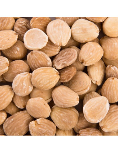 Almendra Marcona Repelada tostada sin sal, bote 500 gramos "envasado al vacío"
