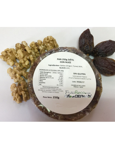 Pan de Dátil con Nueces 250g