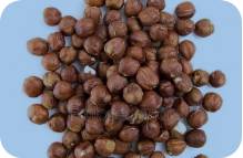 Avellanas naturales crudas con piel