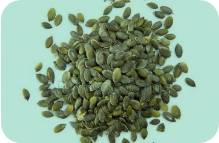 Semillas de calabaza peladas crudas